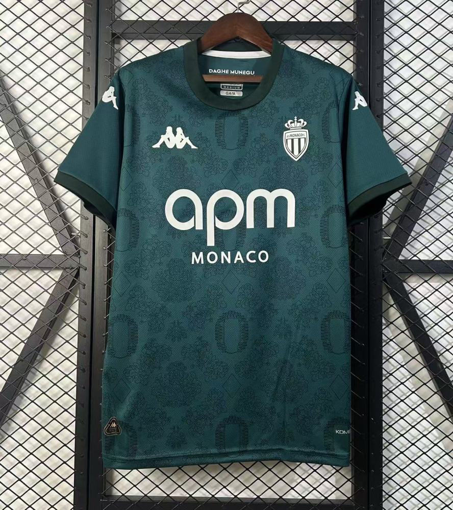 2025-26 Monaco hird away game Football jersey