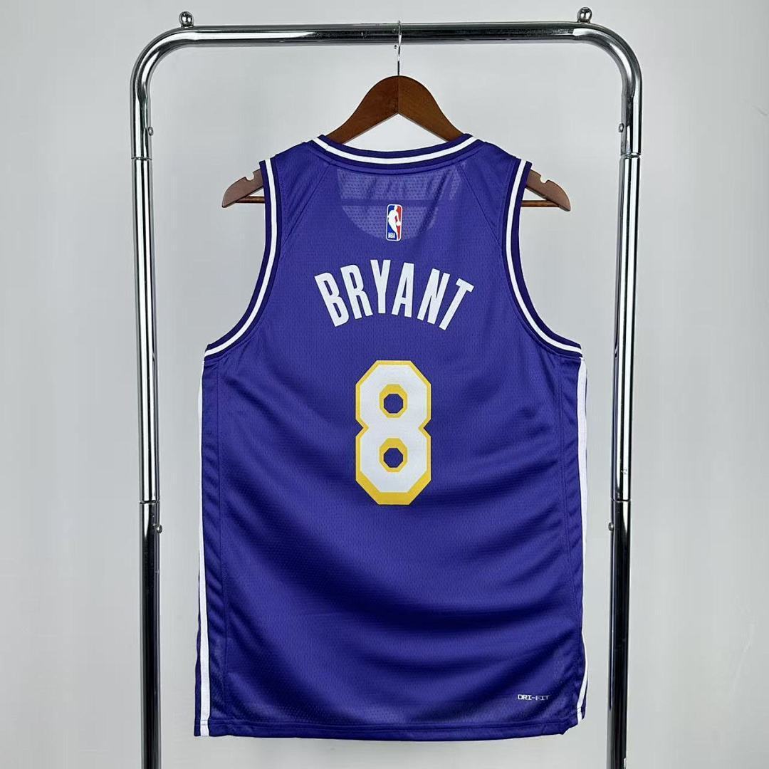 2026 NBA Lakers 8 BRYANT Basketball Jersey