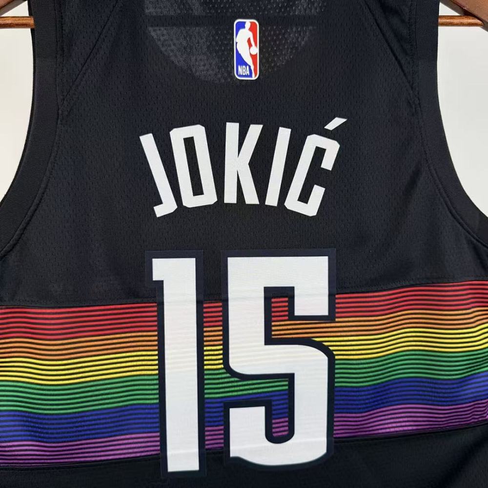 2026 NBA Denver Nuggets 15 JOKIC Basketball Jersey
