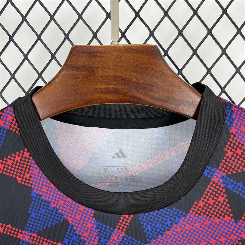 2025-26 Lyon Olympique pre-match training Football jersey