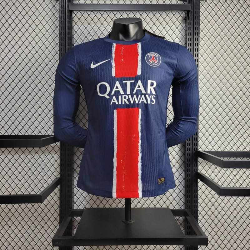 2024-25 PSG Player Long Sleeve Home Football jersey