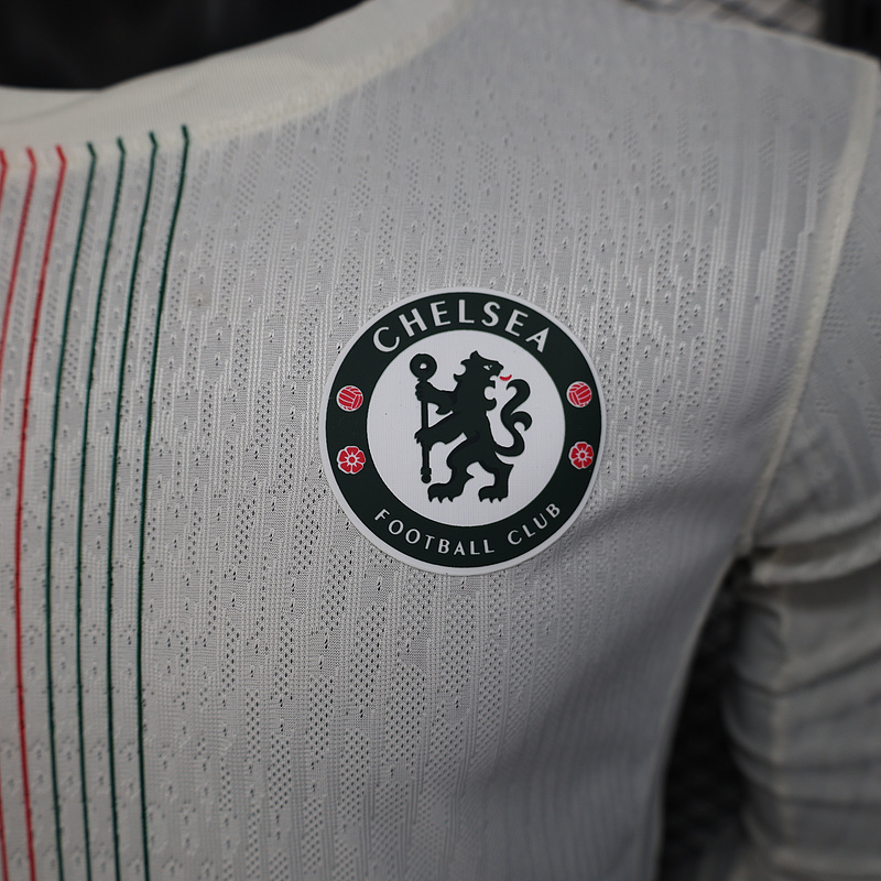 Player 2025-26 Chelsea Away Long sleeves Football jersey