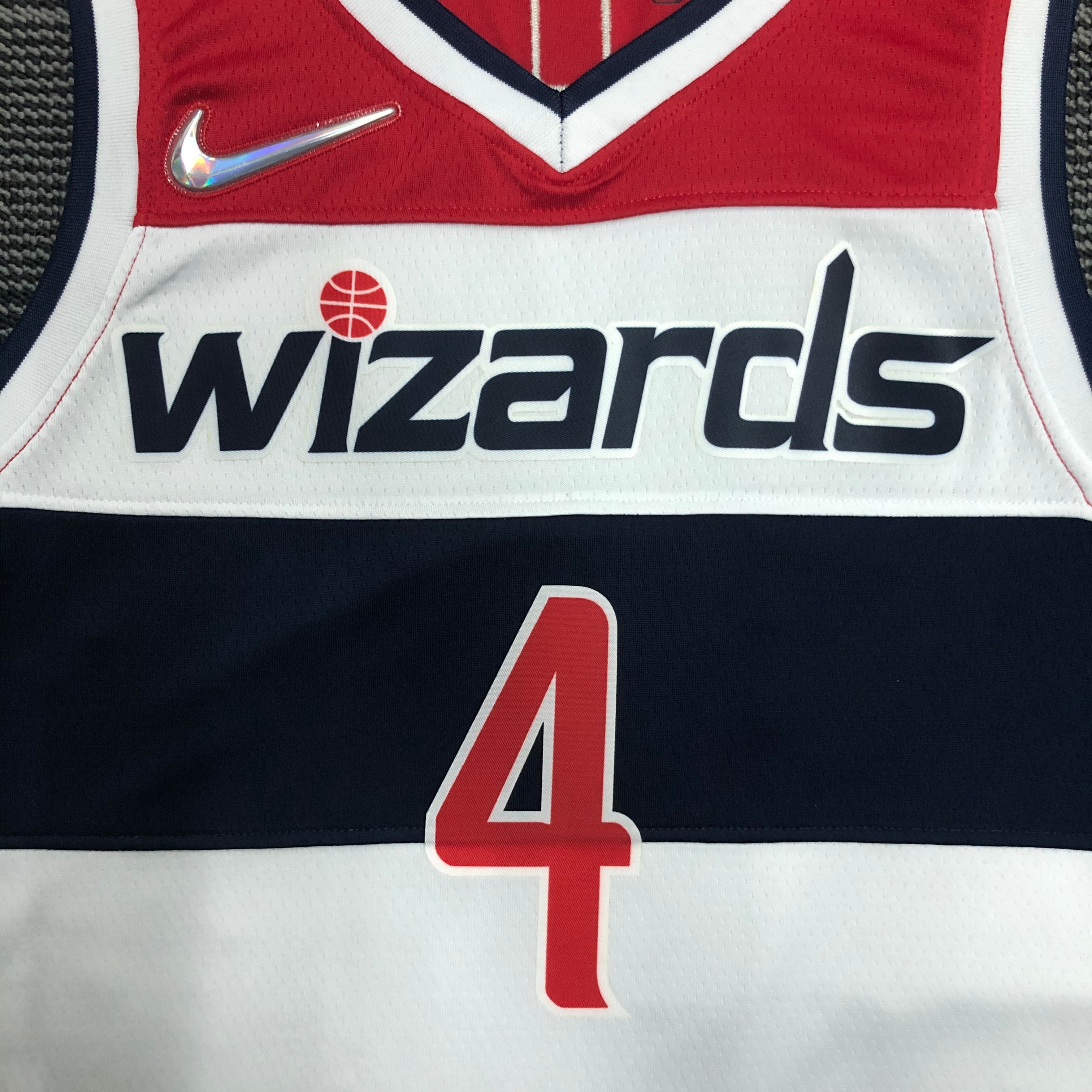 75th Anniversary Washington Wizards White 4 Westbrook