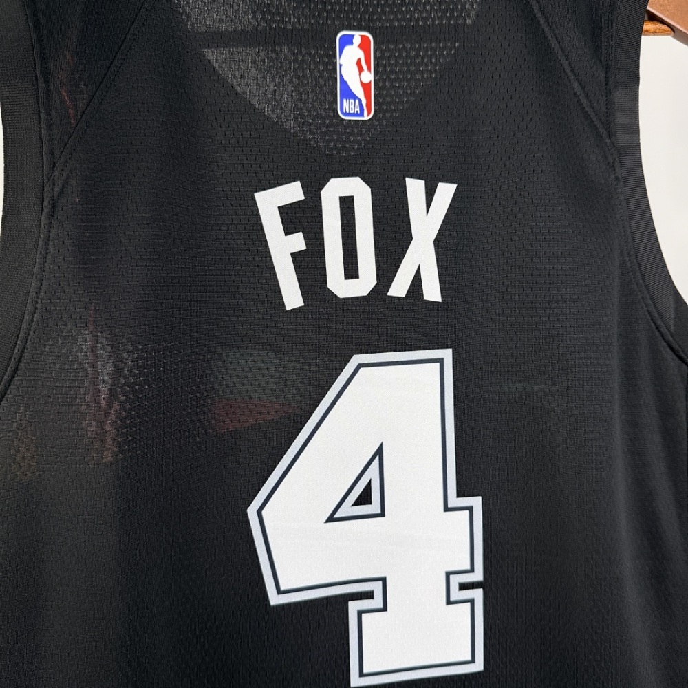 2026 NBA San Antonio Spurs 4 FOX Basketball Jersey