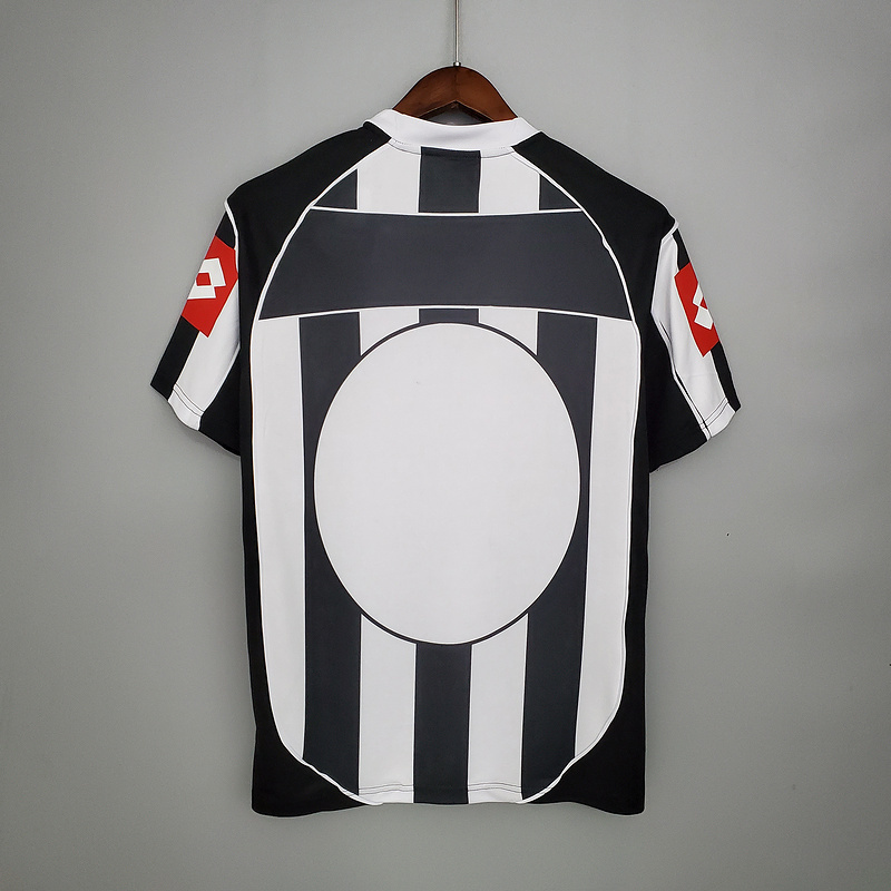 Retro Juventus 2002-03 home ZAMBROTTA DEL PIERO NEDVED Football jersey retro