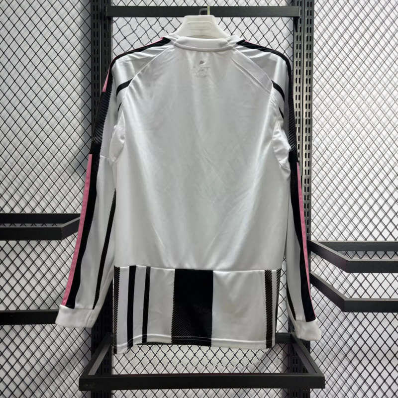 2025-26 Juventus Home Long sleeves Football jersey