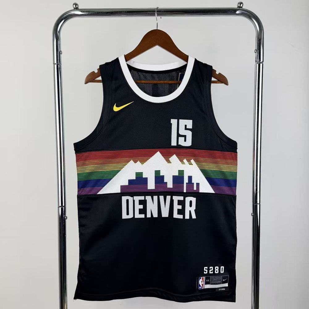 2026 NBA Denver Nuggets 15 JOKIC Basketball Jersey