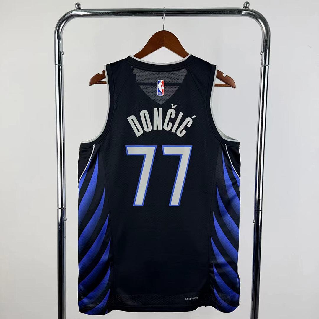 2026 NBA Dallas Mavericks 77 DONCIC Basketball Jersey