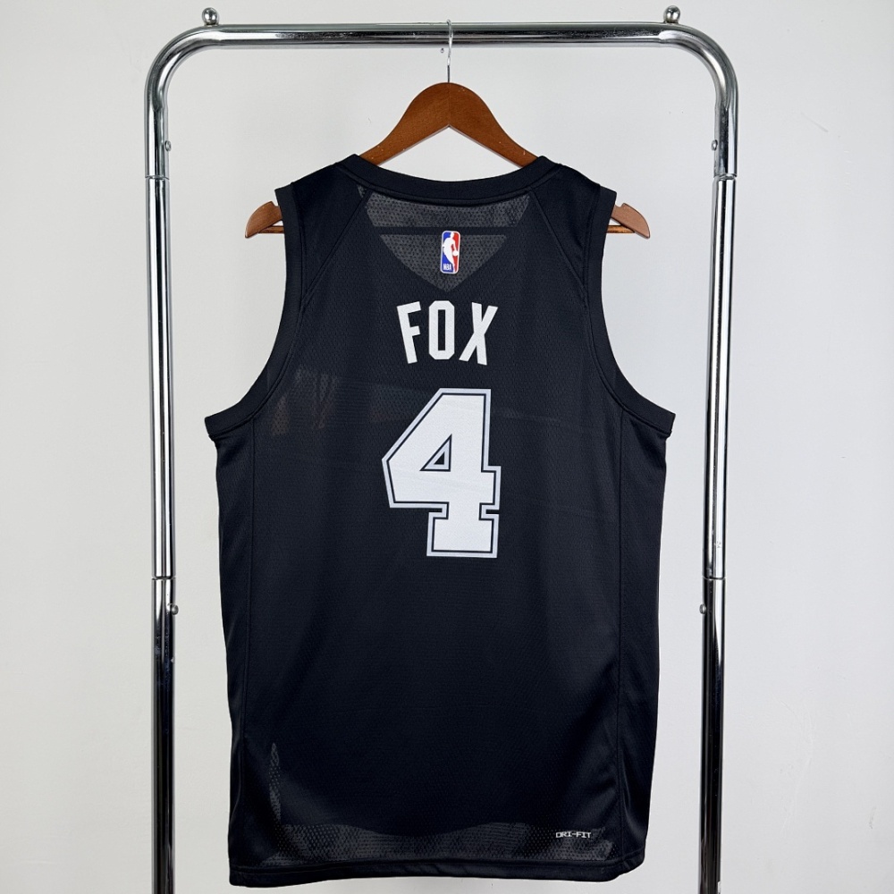 2026 NBA San Antonio Spurs 4 FOX Basketball Jersey
