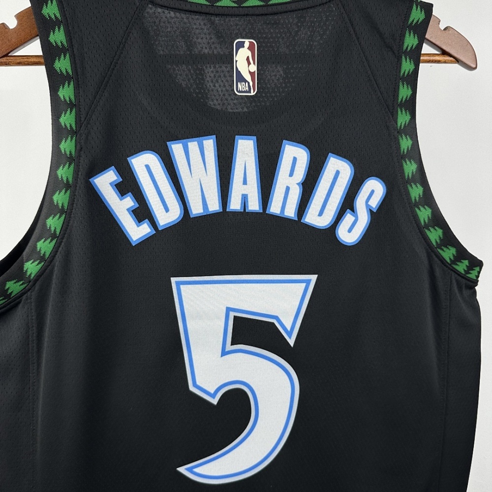 2026 NBA Minnesota Timberwolves 5 Edwards Basketball Jersey