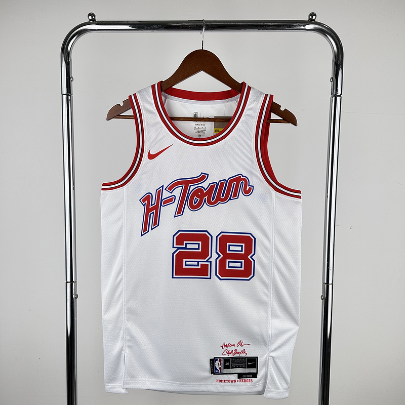 2026 NBA Houston Rockets 28 SENGUN Basketball Jersey