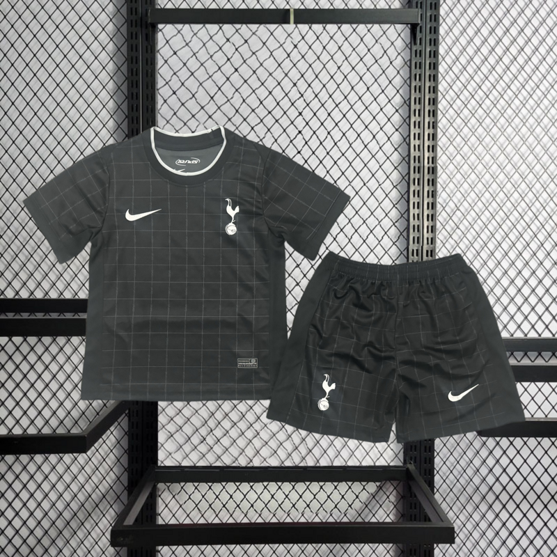 2025-26 Tottenham Away Kids Football Jersey