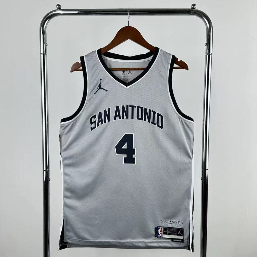 2026 NBA San Antonio Spurs 4 FOX Basketball Jersey