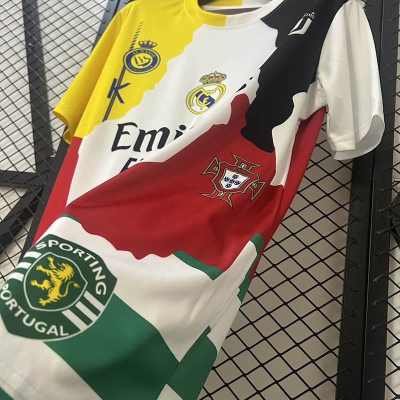 Cristiano Ronaldo Commemorative Edition Portugal Manchester United Real Madrid Juventus Sporting al nassr Football jersey