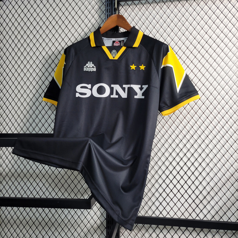 Retro 1995-97 Juventus Home Del Piero Lombardo Vialli Conte Di Livio ZIDANE Football jersey retro