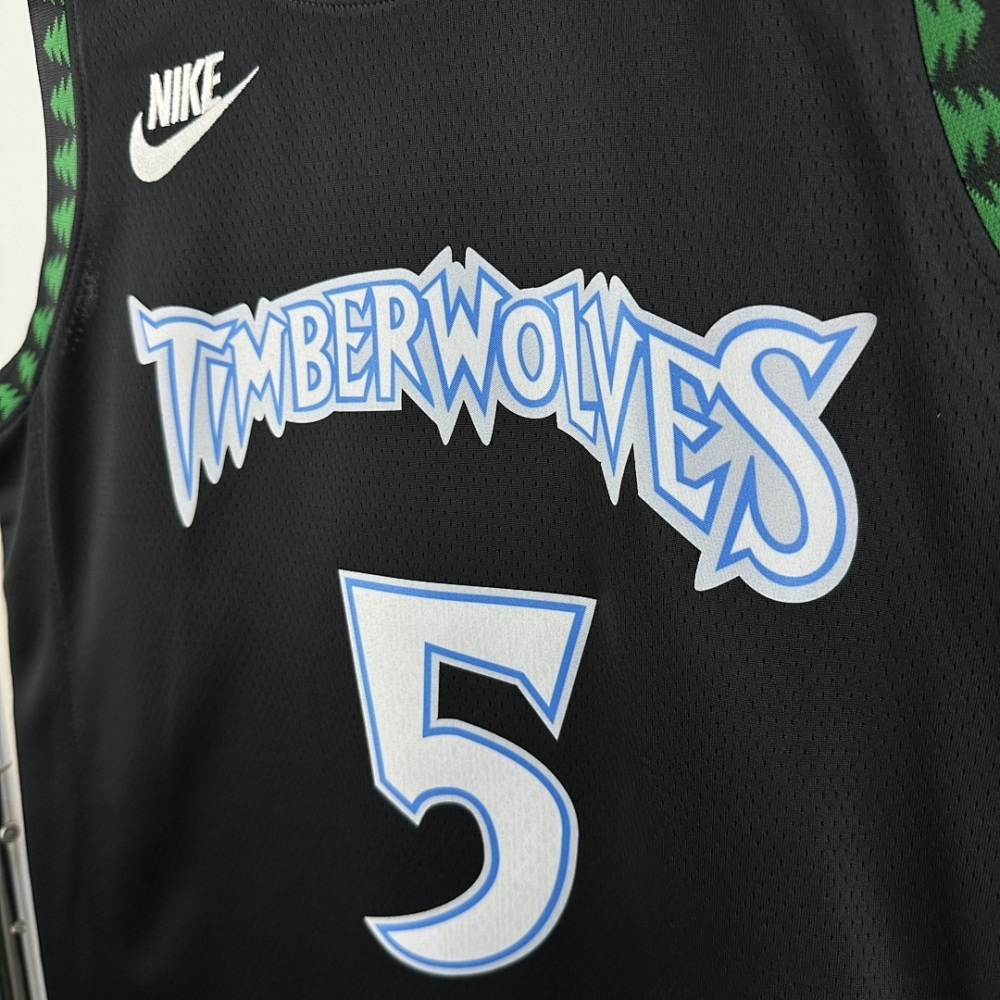 2026 NBA Minnesota Timberwolves 5 Edwards Basketball Jersey