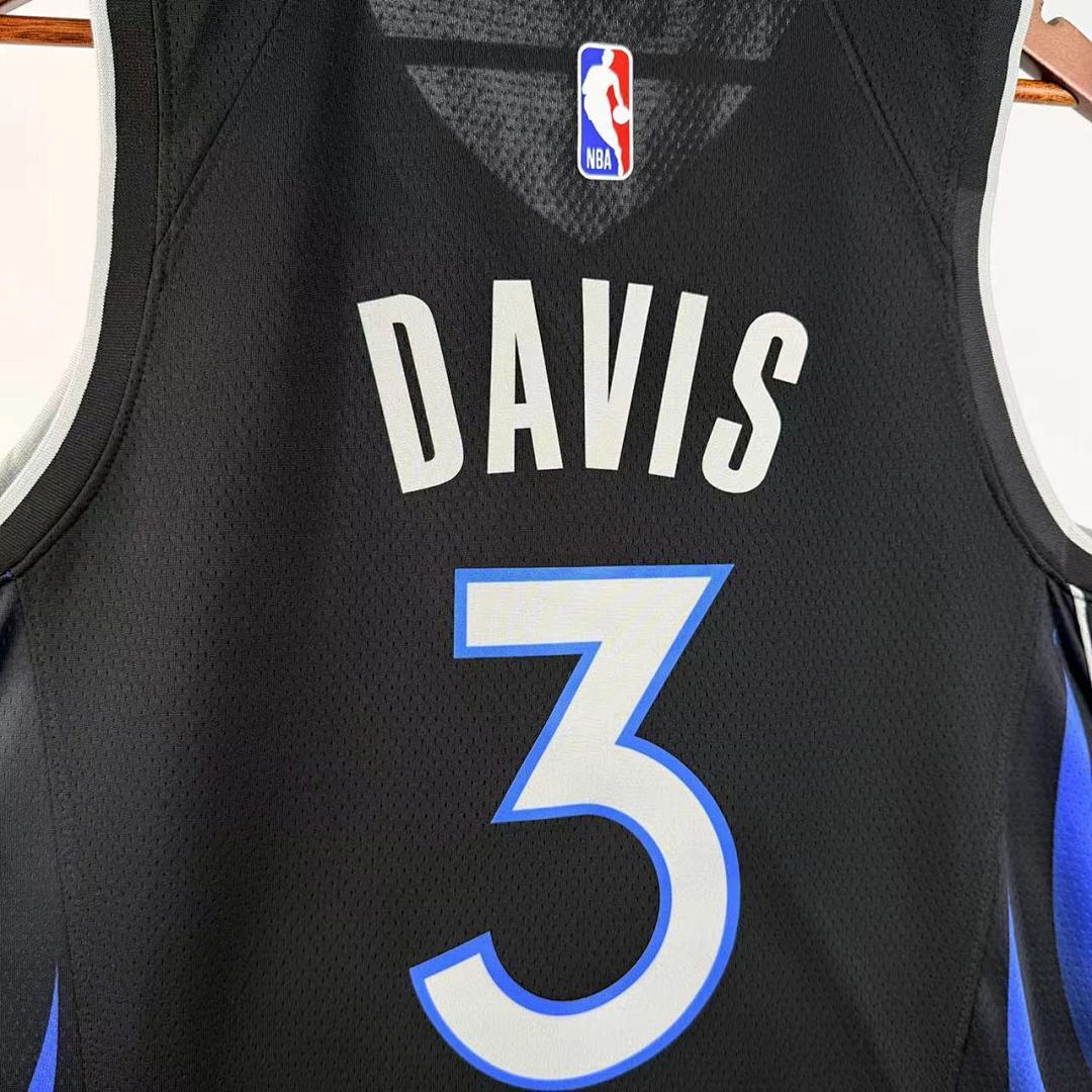 2026 NBA Dallas Mavericks 3 DAVIS Basketball Jersey
