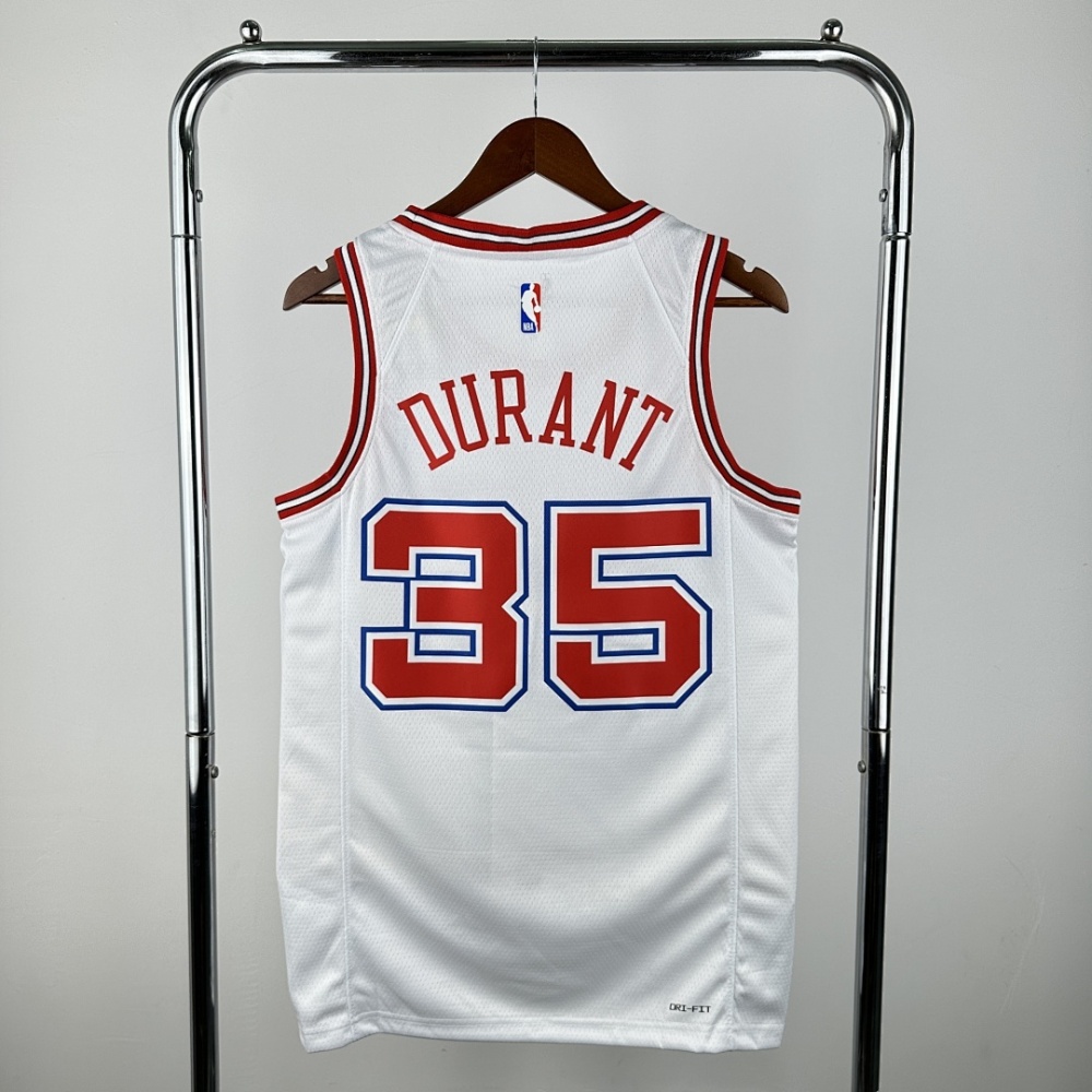 2026 NBA Houston Rockets 35 DURANT Basketball Jersey
