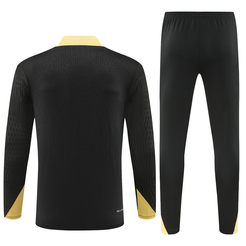 2024-25 Barcelona Half-Pull Training Suit Jersey Set