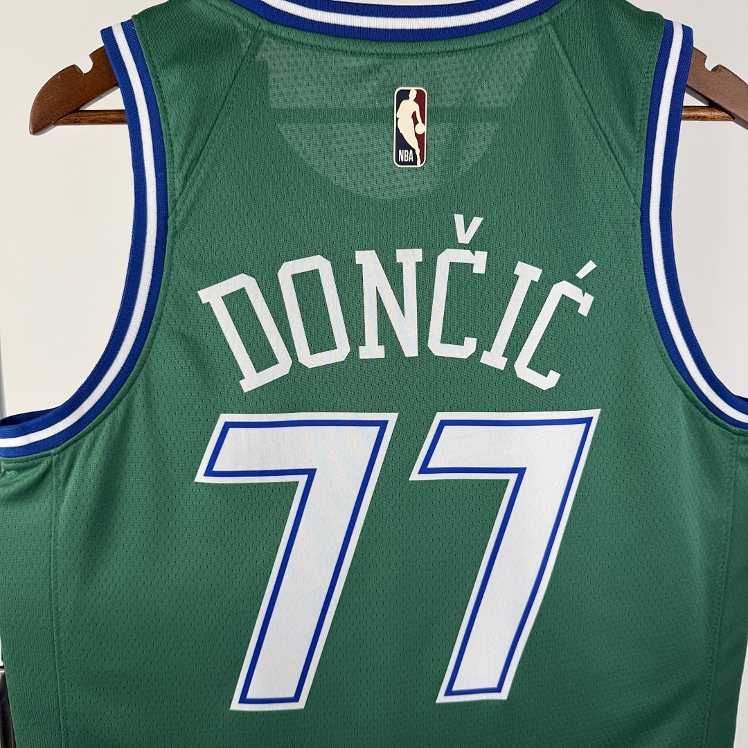 2026 NBA Dallas Mavericks 77 DONCIC Basketball Jersey
