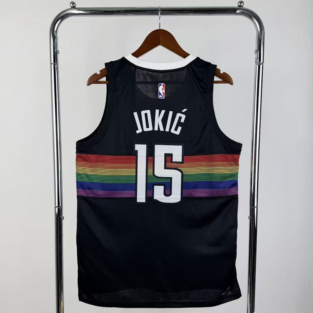 2026 NBA Denver Nuggets 15 JOKIC Basketball Jersey