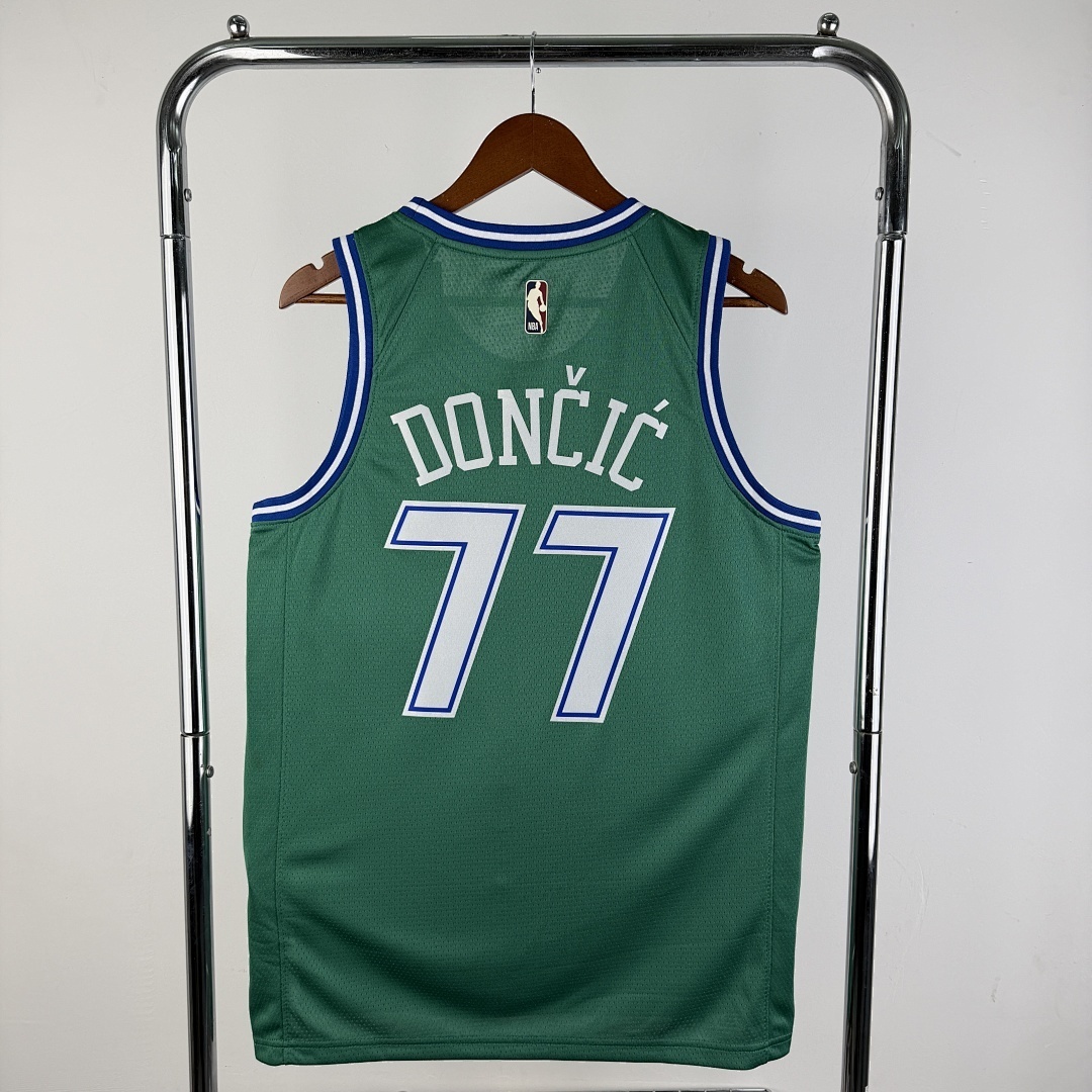 2026 NBA Dallas Mavericks 77 DONCIC Basketball Jersey