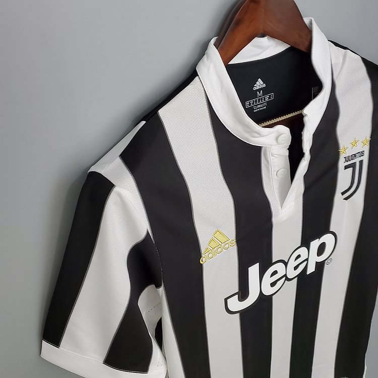 Retro Juventus 2017-18 home Higuian Khedira Bonucci Dybala Football jersey retro