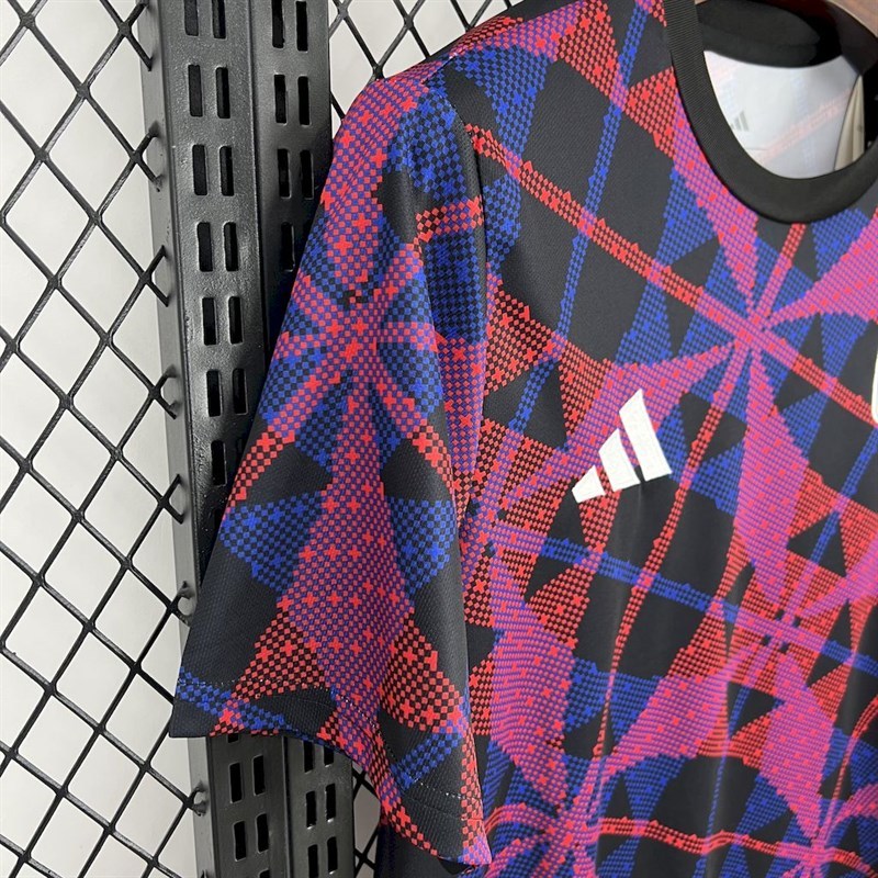 2025-26 Lyon Olympique pre-match training Football jersey