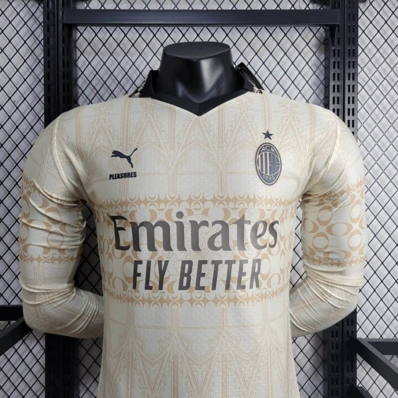 2024-25  AC Milan Player Long Sleeve Football jersey