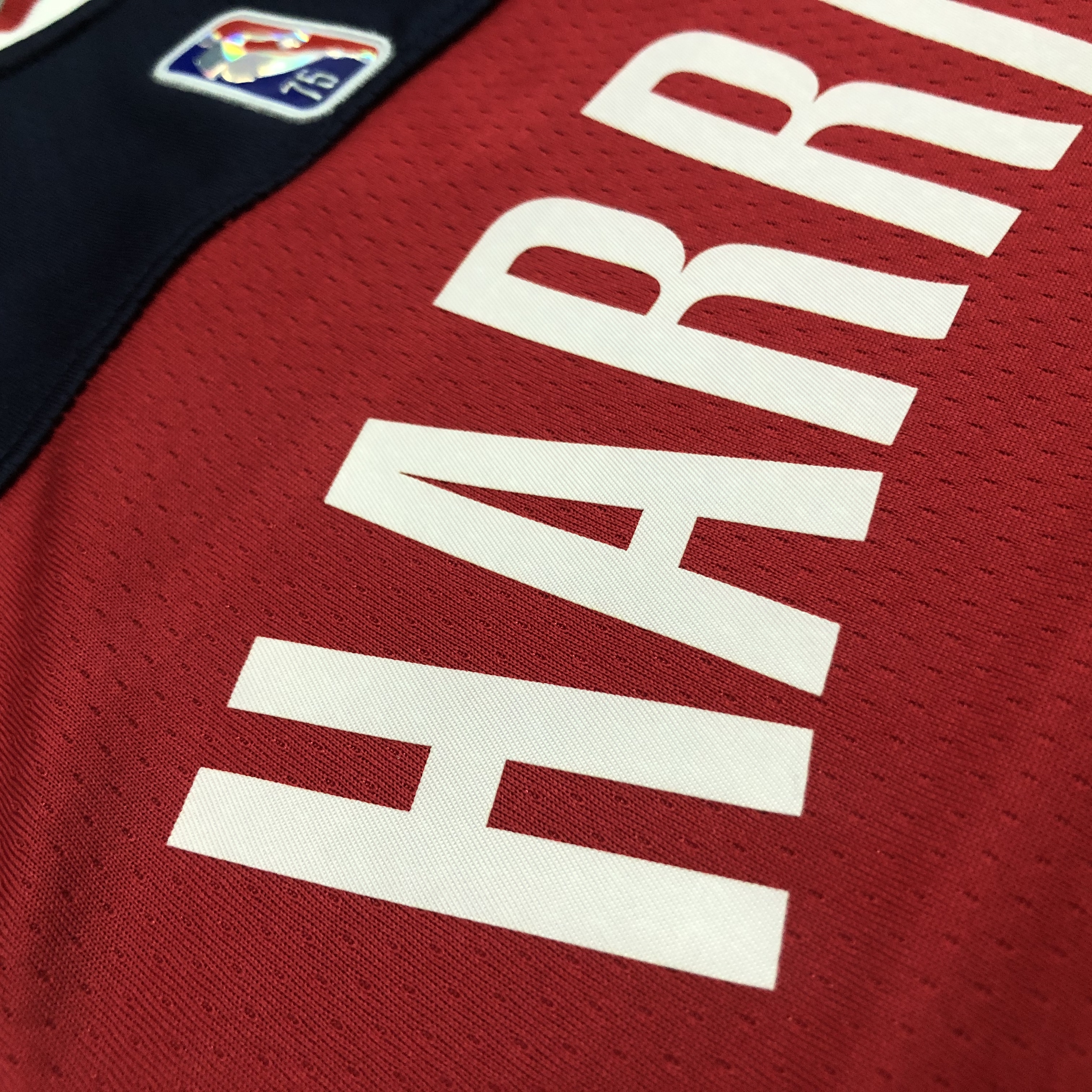 75th Anniversary Washington Wizards Red 6 Harrell