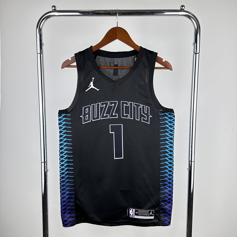 2018 NBA Charlotte Hornets (1 BALL) Basketball Jersey