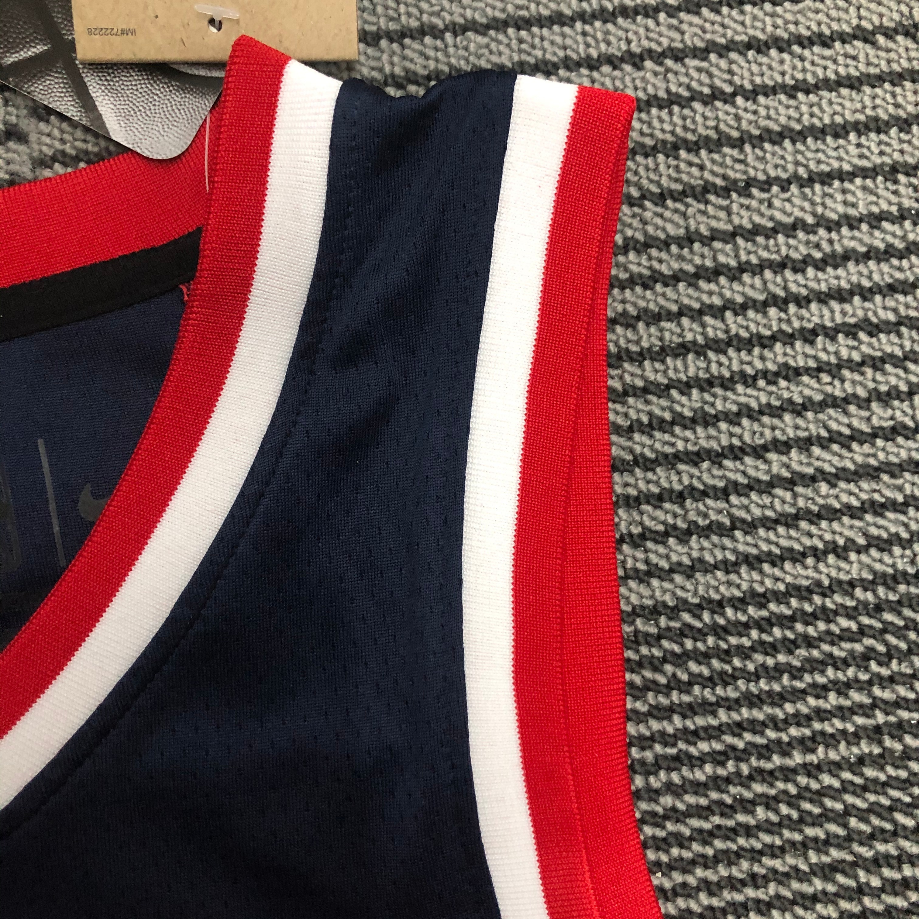 75th Anniversary Washington Wizards Red 6 Harrell