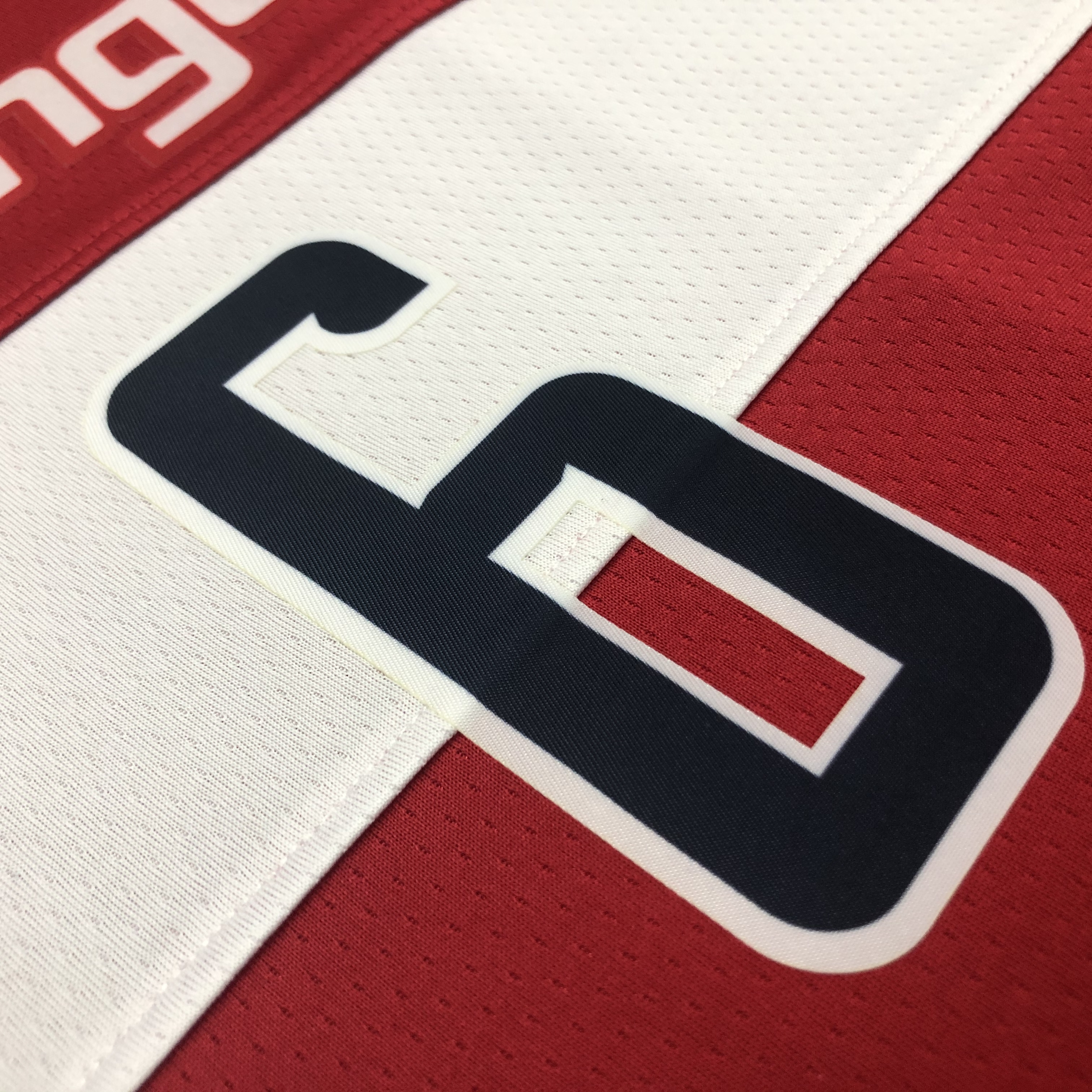 75th Anniversary Washington Wizards Red 6 Harrell