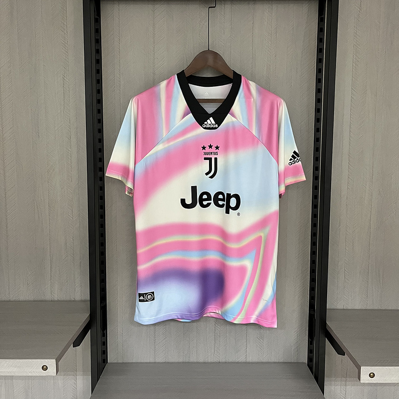 Retro 2019-20 Juventus Pink Ronaldo Bonucci Danilo DYBALA Football jersey retro