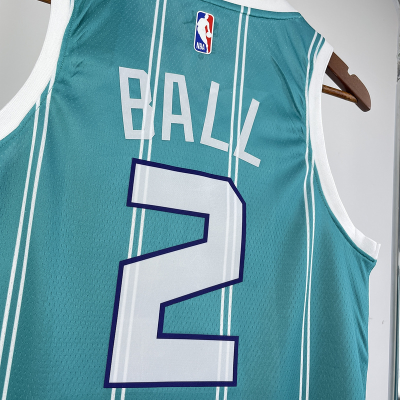 2023 NBA Charlotte Hornets (2 BALL) Basketball Jersey