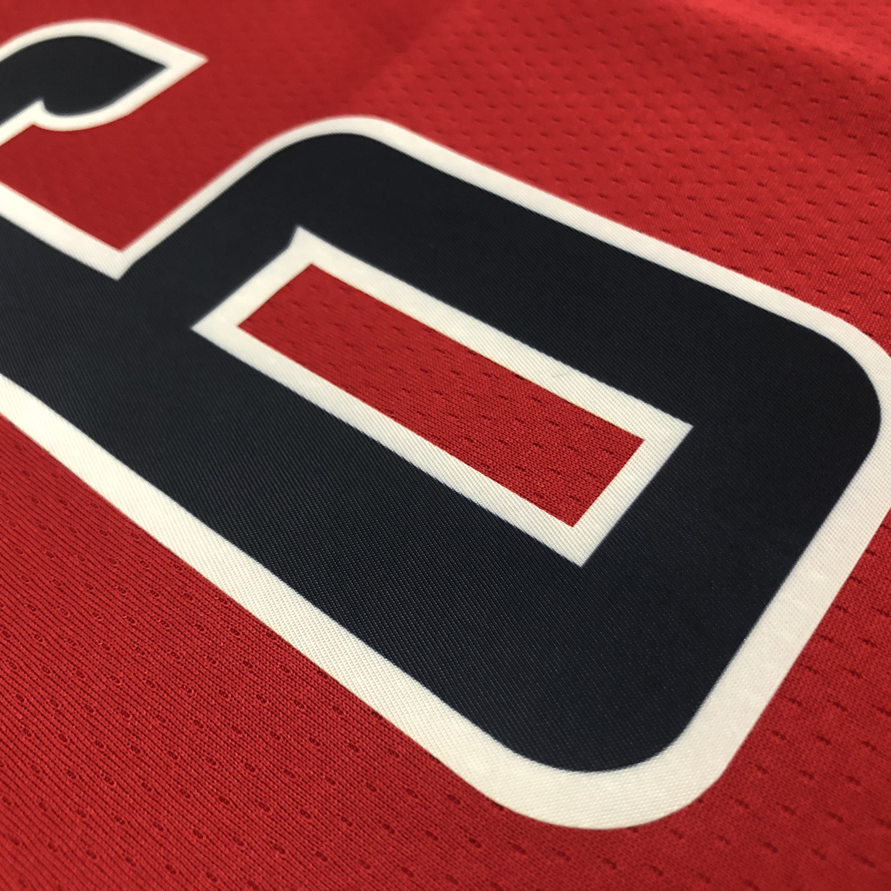75th Anniversary Washington Wizards Red 6 Harrell