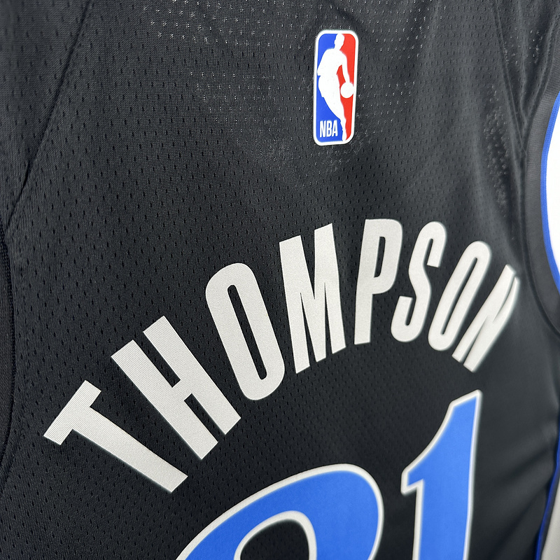 2024 NBA Dallas Mavericks 31 THOMPSON Basketball Jersey