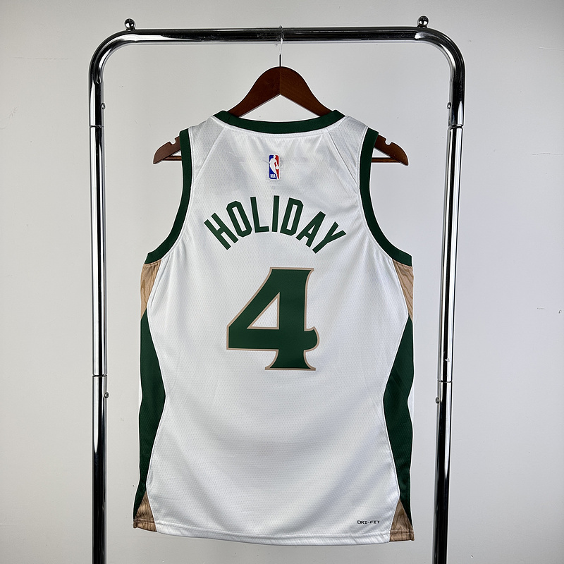 2024 NBA Boston Celtics 4 HOLIDAY Basketball Jersey