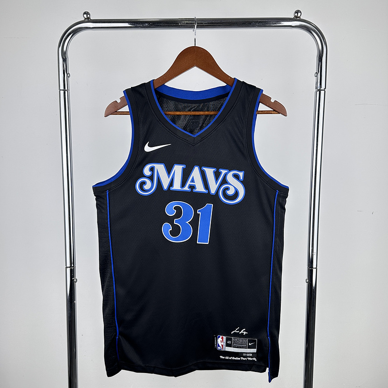 2024 NBA Dallas Mavericks 31 THOMPSON Basketball Jersey