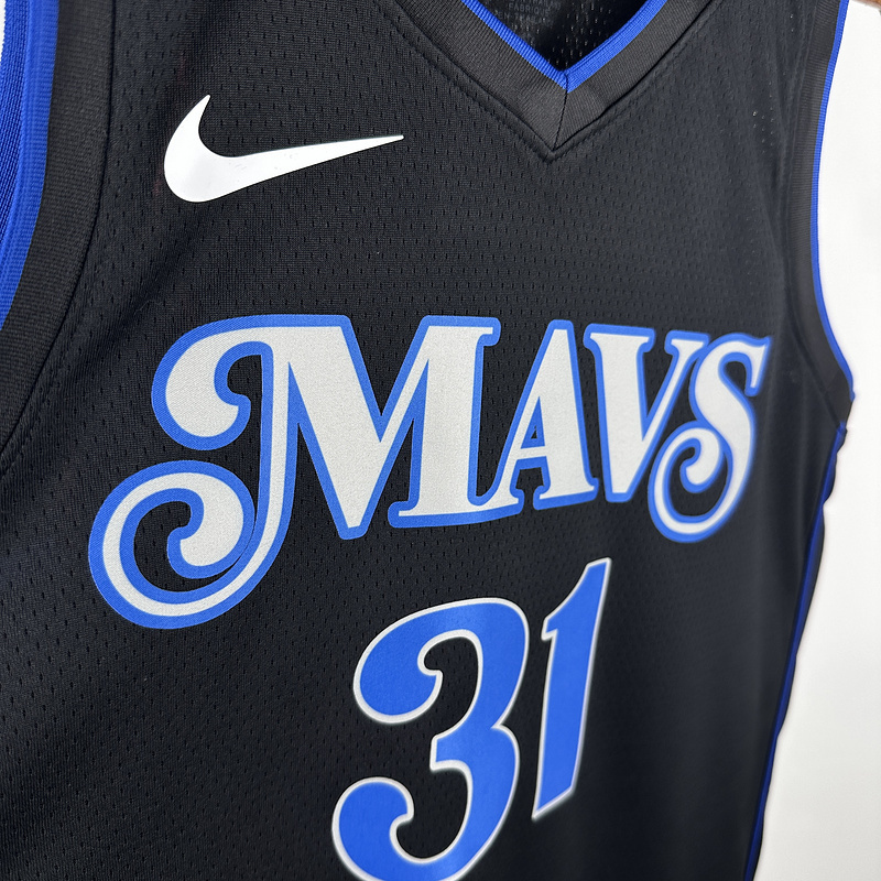 2024 NBA Dallas Mavericks 31 THOMPSON Basketball Jersey