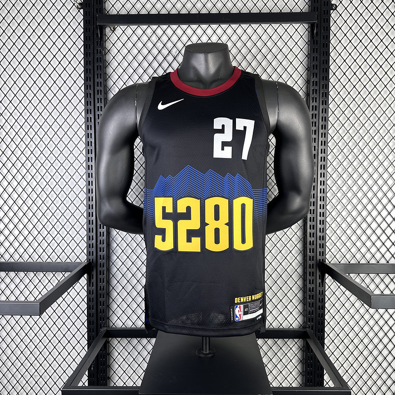 2024 NBA Denver Nuggets 27 MURRAY Basketball Jersey