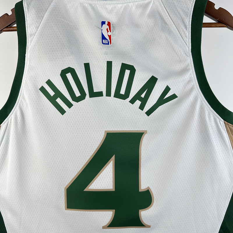 2024 NBA Boston Celtics 4 HOLIDAY Basketball Jersey