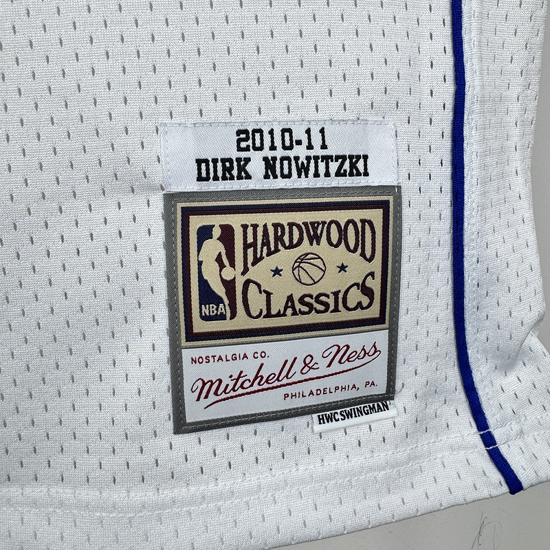 NBA Dallas Mavericks 41 NOWITZKI Basketball jersey