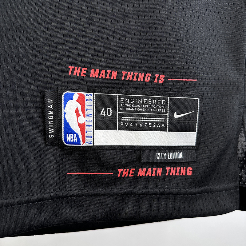 2024 NBA Miami Heat 22 BUTLER Basketball Jersey