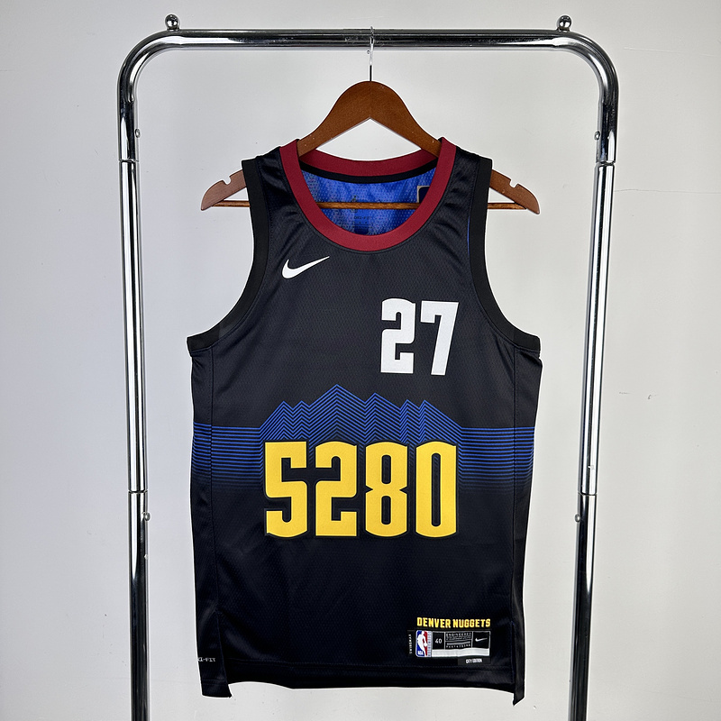2024 NBA Denver Nuggets 27 MURRAY Basketball Jersey