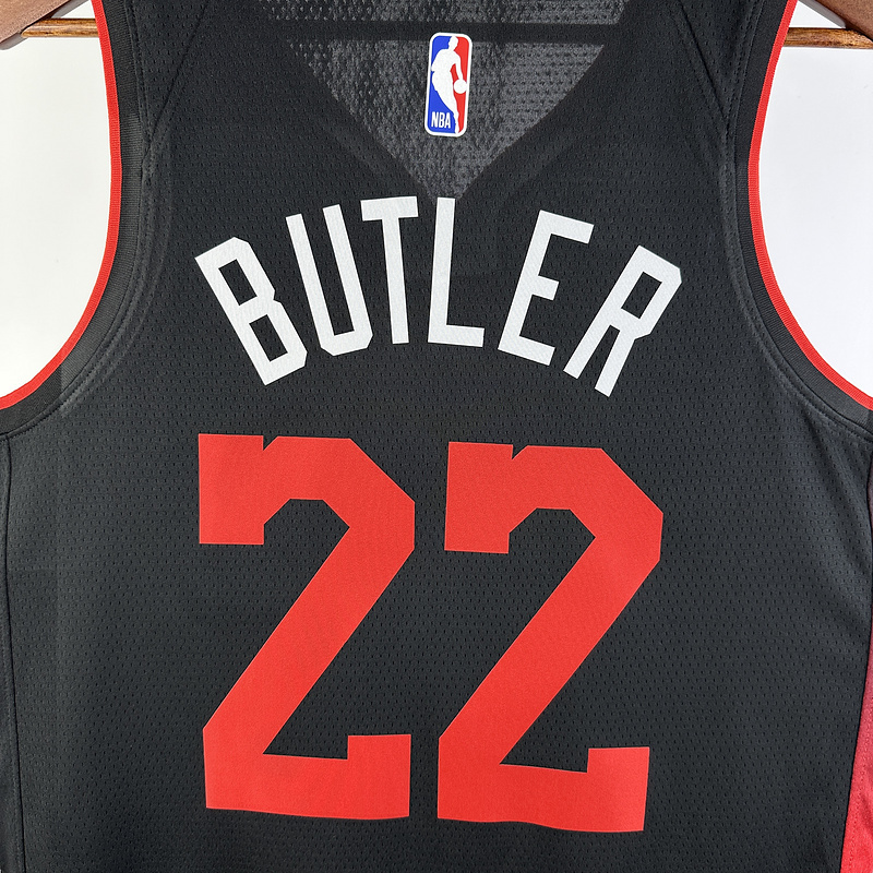 2024 NBA Miami Heat 22 BUTLER Basketball Jersey