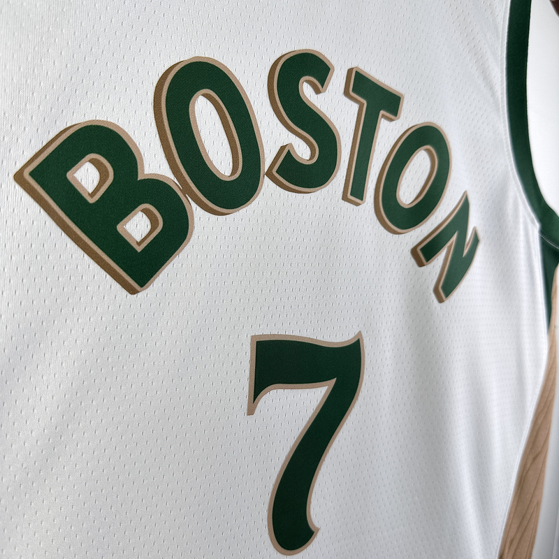 2024 NBA Boston Celtics 7 BROWN Basketball Jersey