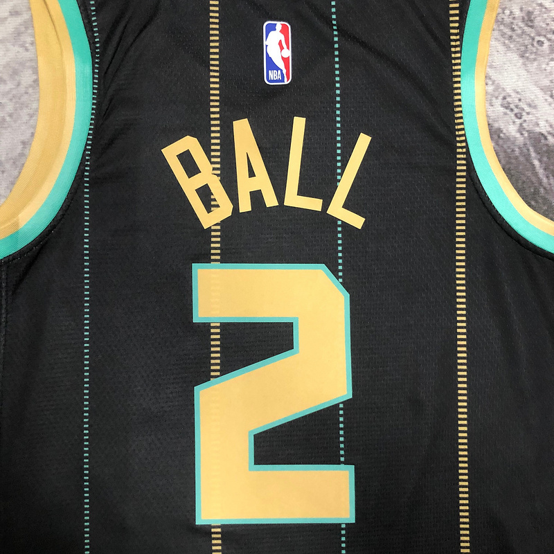 2023 NBA Charlotte Hornets (2 BALL) Basketball Jersey