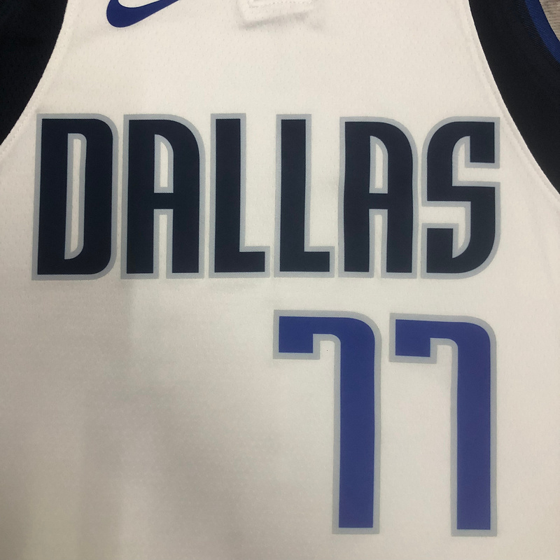 2023 NBA Dallas Mavericks 77 DONCIC Basketball Jersey