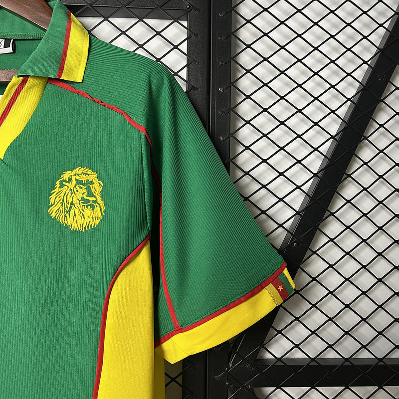 Retro 1998 Cameroon Home Retro Football jersey